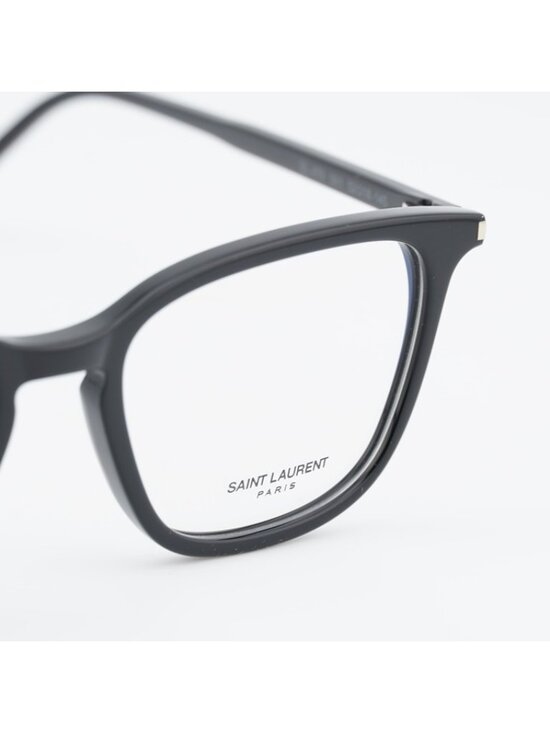 Saint Laurent SL479 001 Eyeglasses Black 52mm Square Frame main image 5